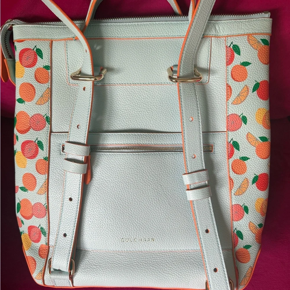 Cole Hahn Citrus Tote/Backpack - Picture 2 of 7
